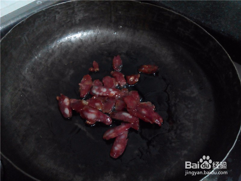 腊肠土豆米饭