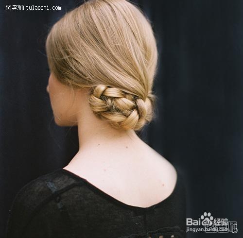 法式气质盘发教程