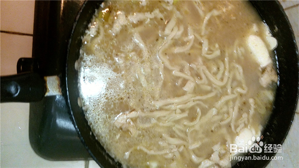 早餐之鸡蛋手擀面