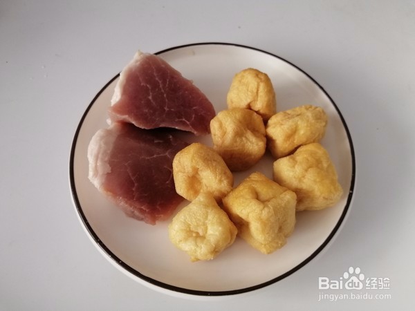 油豆腐酿肉怎么做