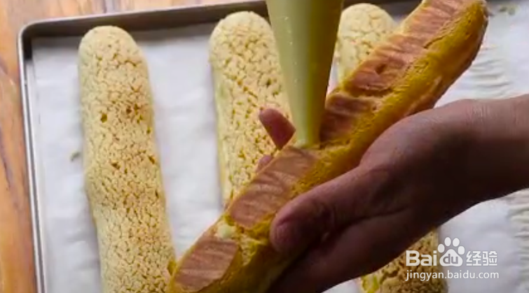 奶油面包虫的做法