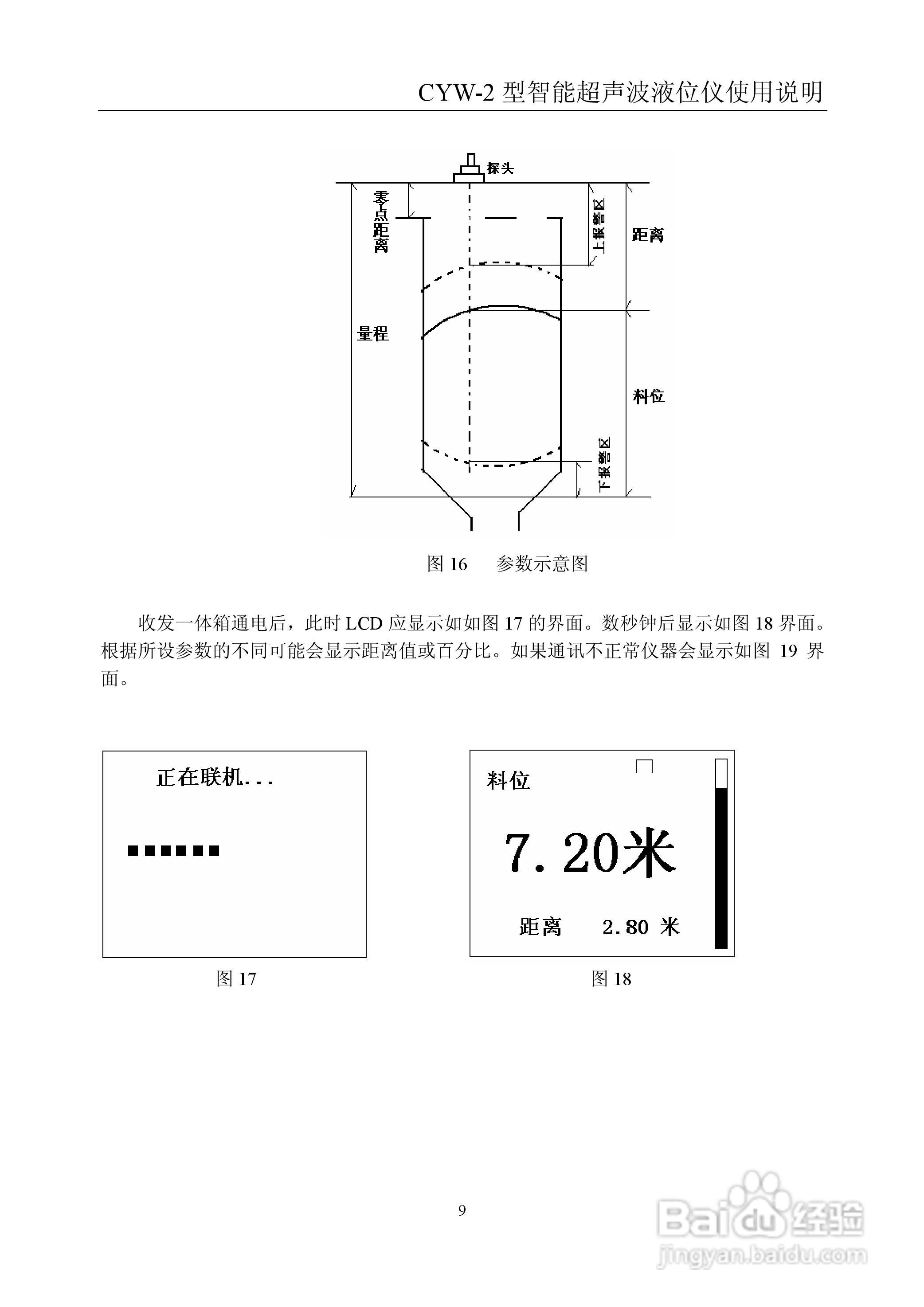 CYW-2型超声波液位仪使用说明书:[2]