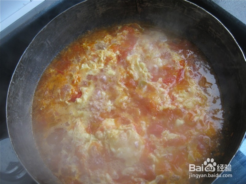 西红柿蛋花美味汤