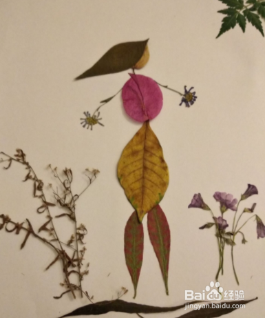 树叶秋景图的制作