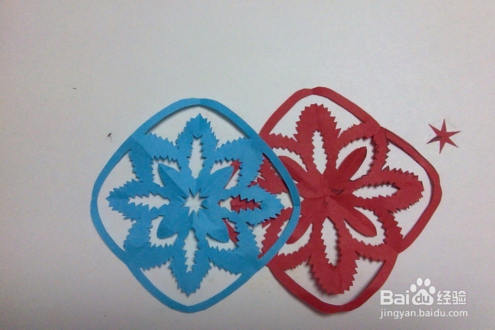 剪怎样剪四瓣花？简单手工四角八对称窗花