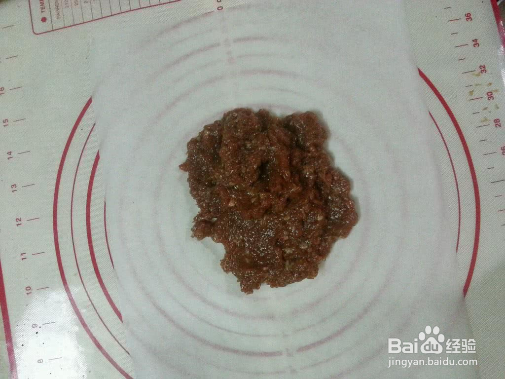 版五香猪肉脯的做法
