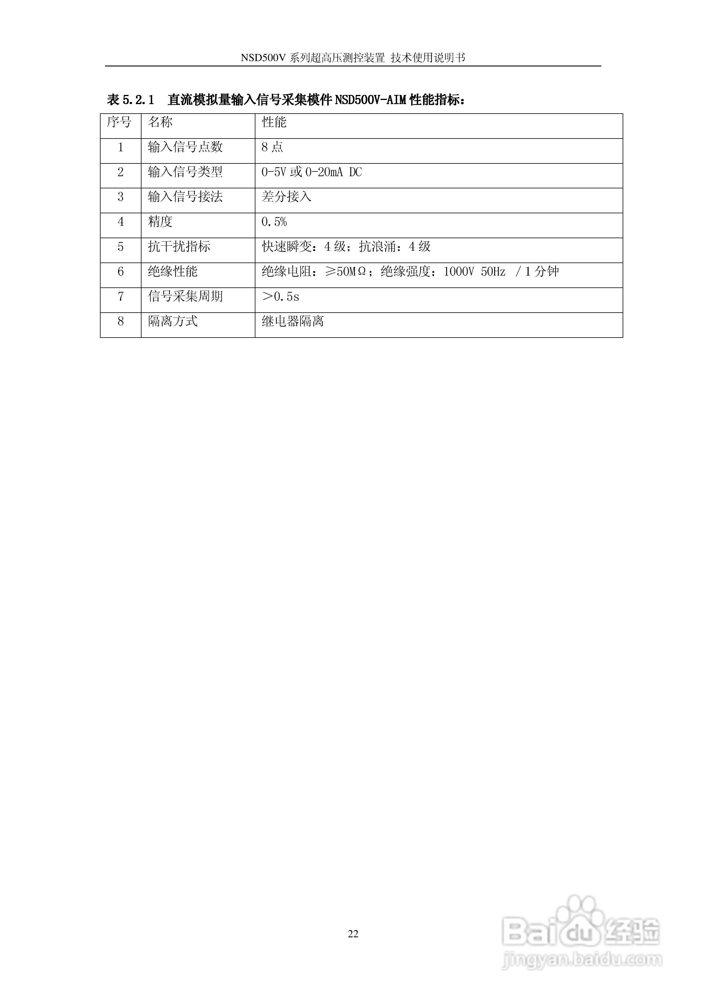 NSD500V超高压测控装置使用说明书:[3]