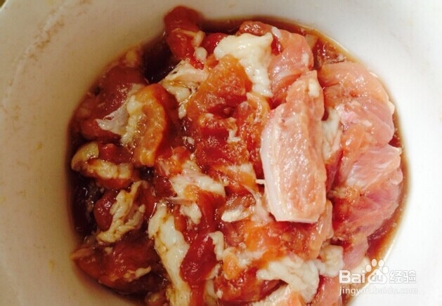 私房菜茶树菇爆炒五花肉