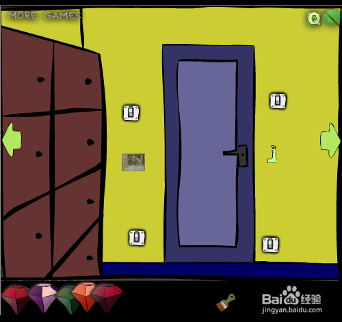 涂鸦房间逃脱攻略：[2]