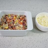 不点外卖187--什锦蔬菜培根焗饭