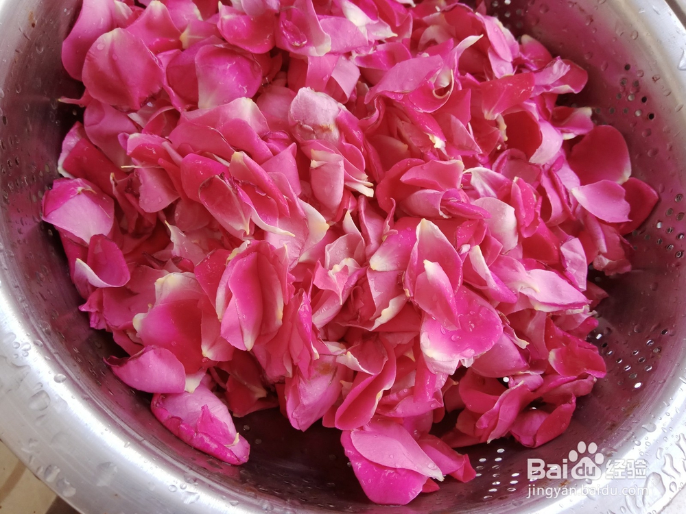 腌制玫瑰糖的方法