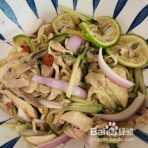 柠檬鸡腿肉的做法