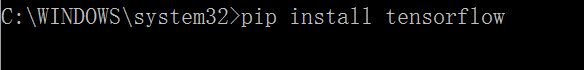 【Window】如何安装tensorflow