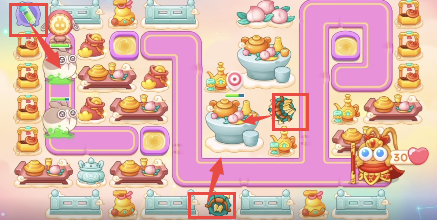 保卫萝卜4周赛挑战赛攻略