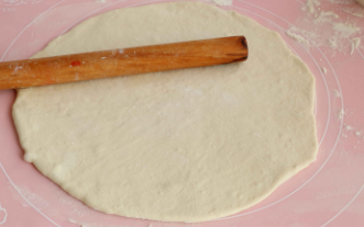 酥脆葱油千层饼