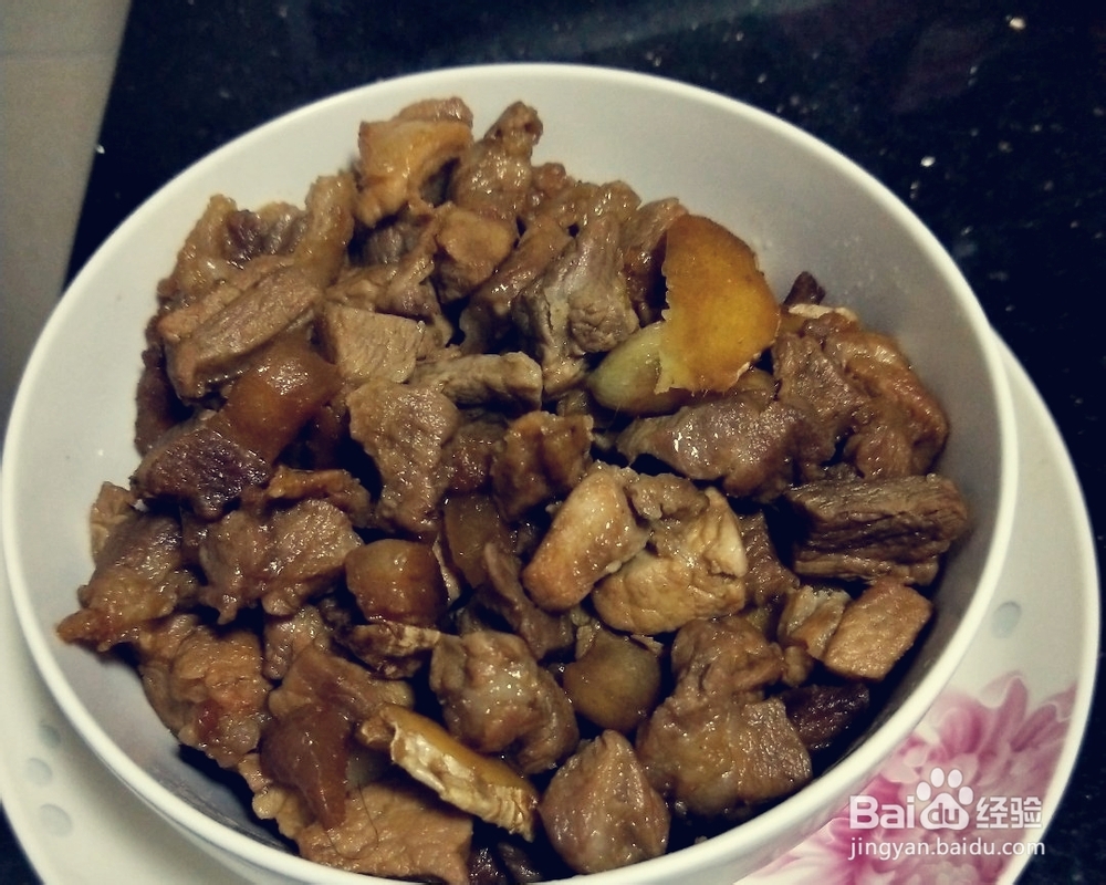 诱惑味蕾的豇豆干蒸肉