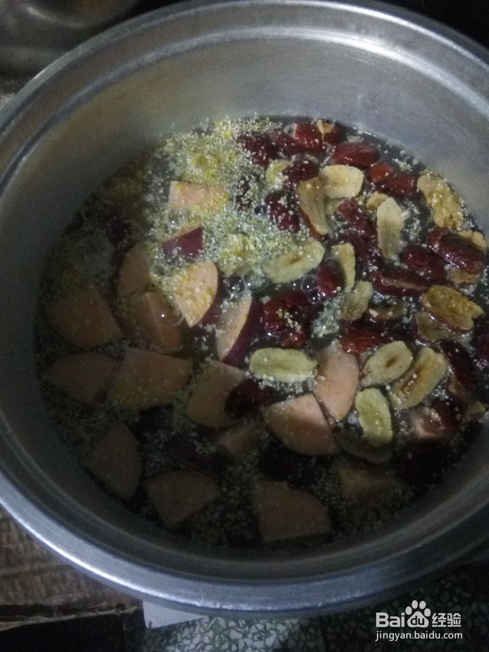 地瓜大枣两参粥