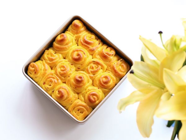 南瓜蔓越莓面包