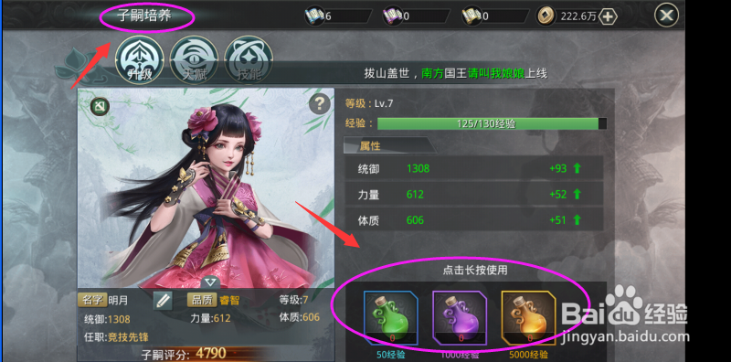 大秦之群雄争霸(手游)子嗣玩法 详细攻略