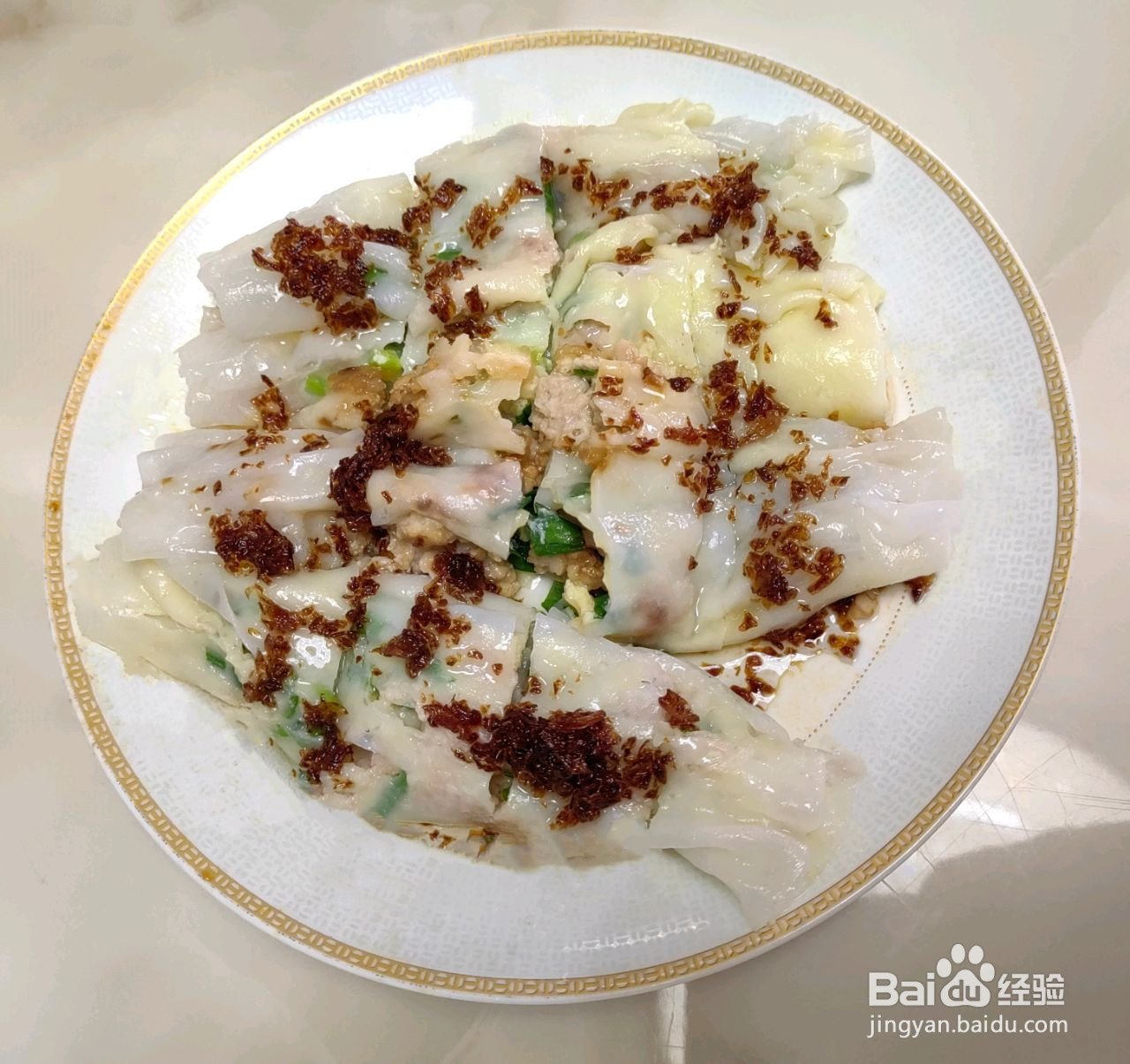 周末自制蒸肠粉的做法