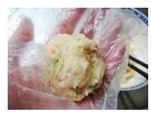 土豆火腿健康饼