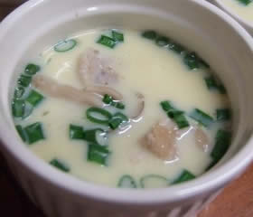 怎么做鸡肉蘑菇蛋羹