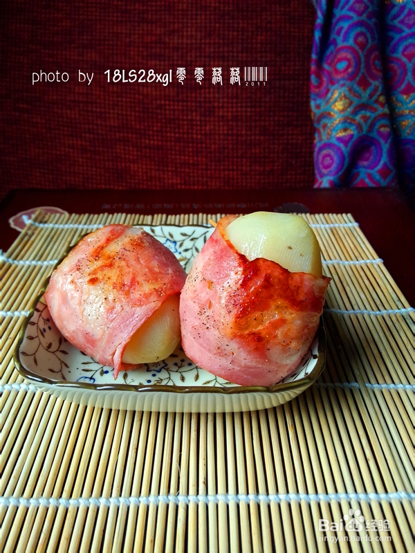 黑椒培根土豆卷