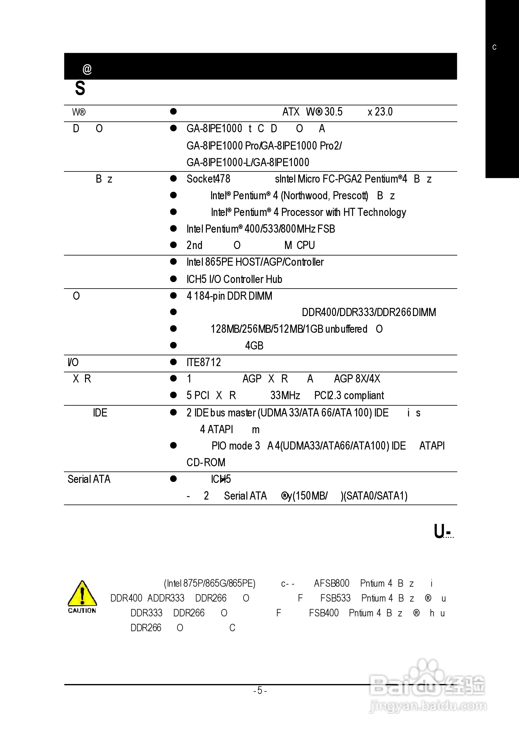 技嘉 GA-8IPE1000 (Rev 2.x)主板说明书:[1]
