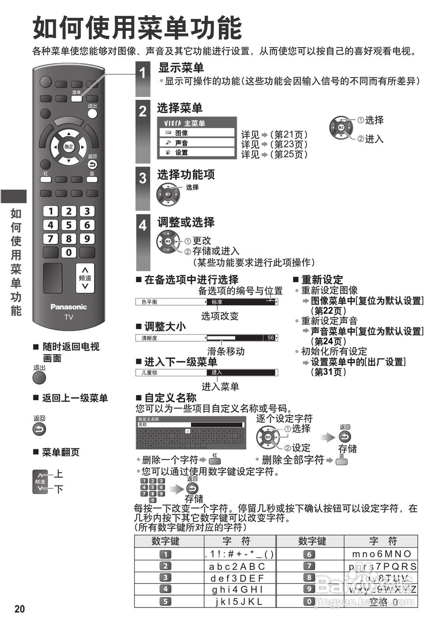 松下TH-P42U30C等离子彩电使用说明书:[2]