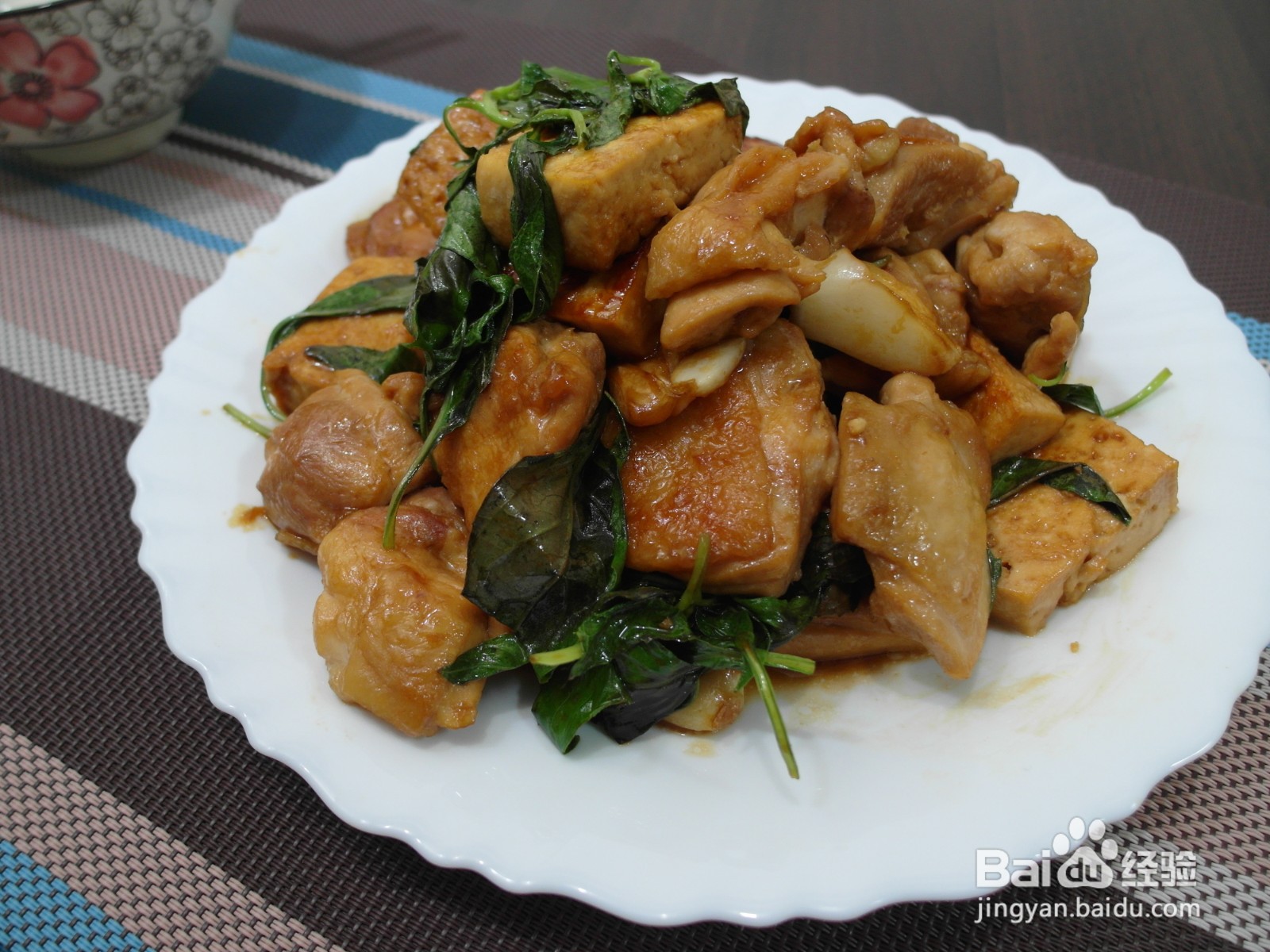 怎样做出家常菜系列之三杯豆腐鸡