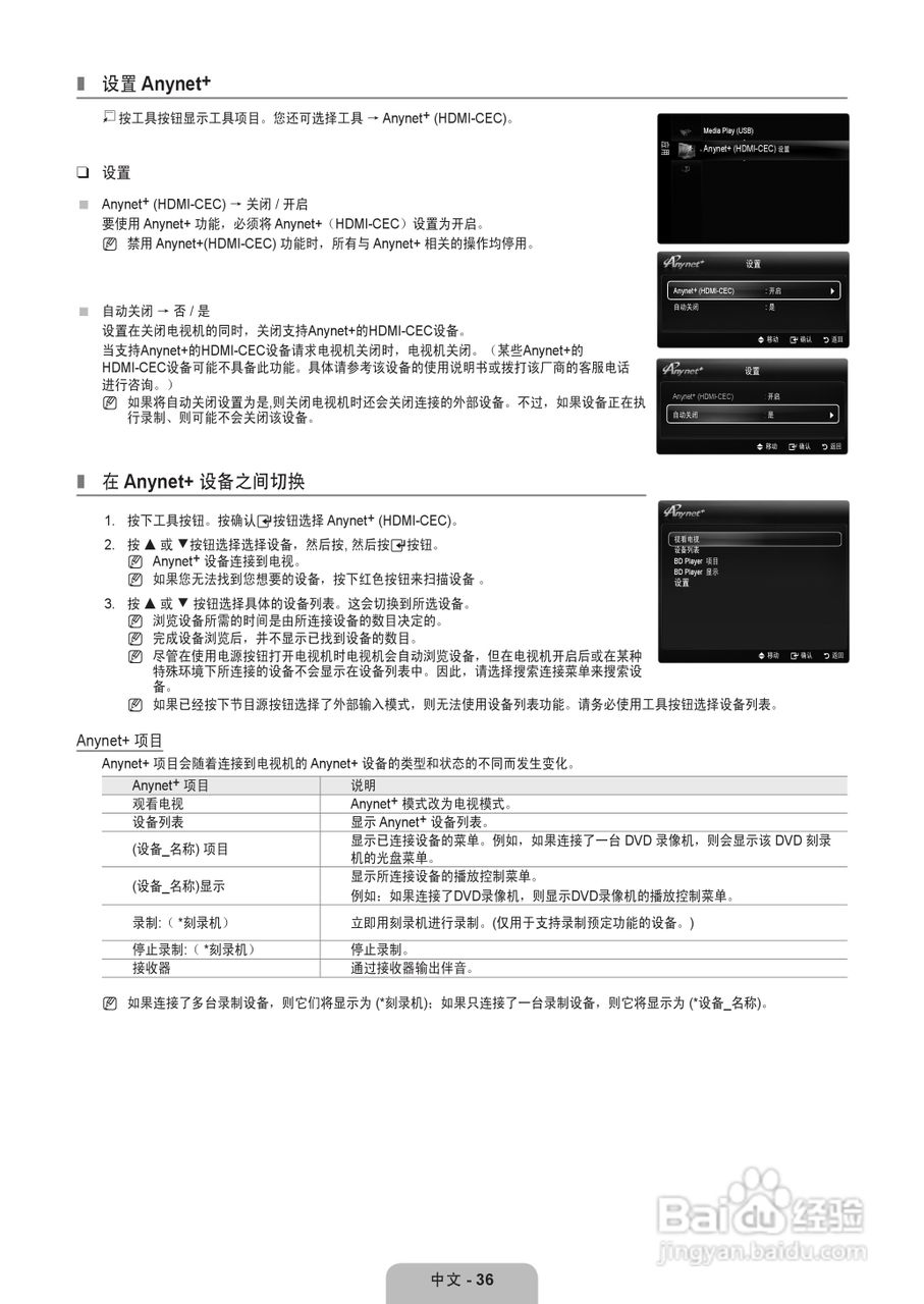 三星LA46B610A5R液晶彩电使用说明书:[4]