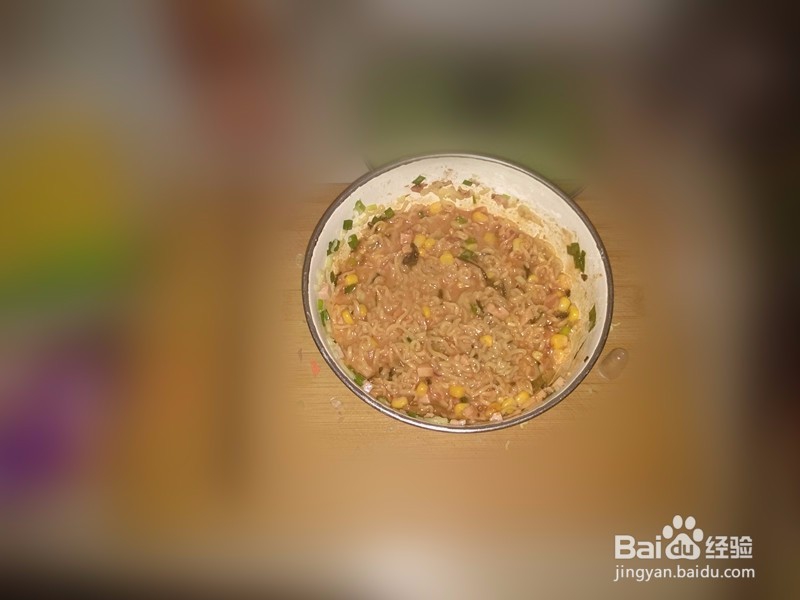 富有个性的方便面煎饼