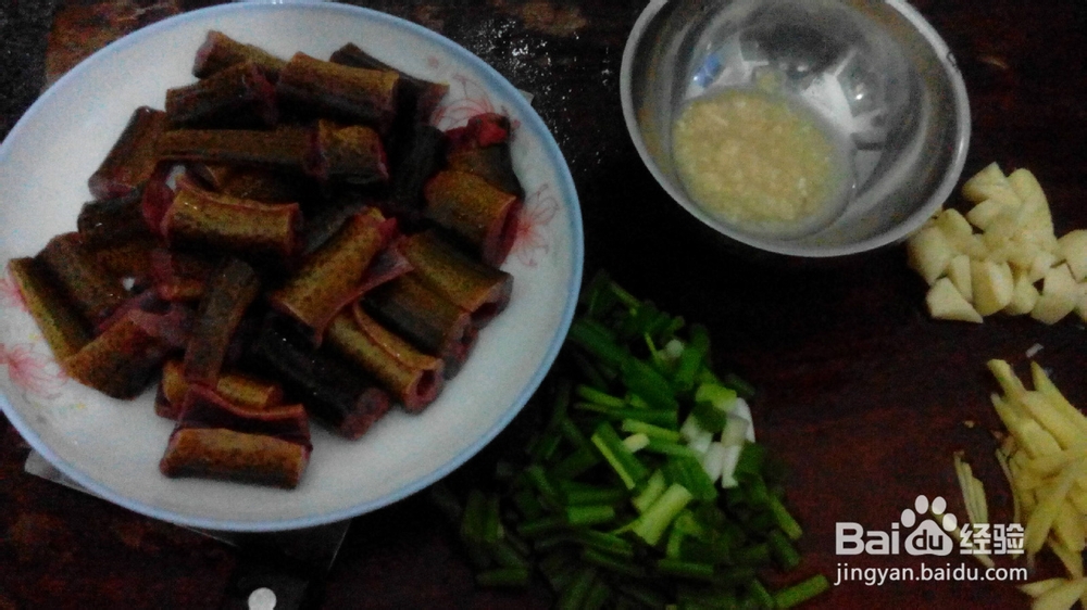 香葱黄鳝的做法