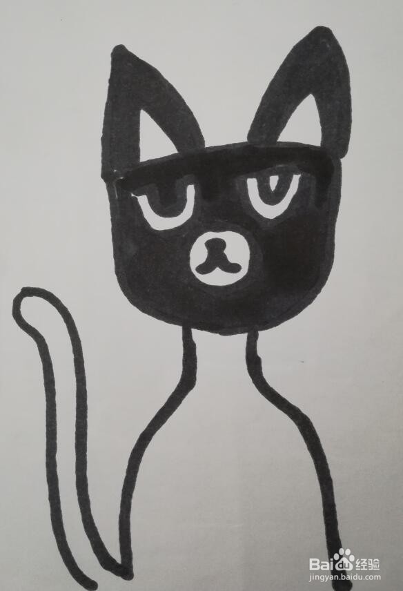 猫的画法 猫的简笔画