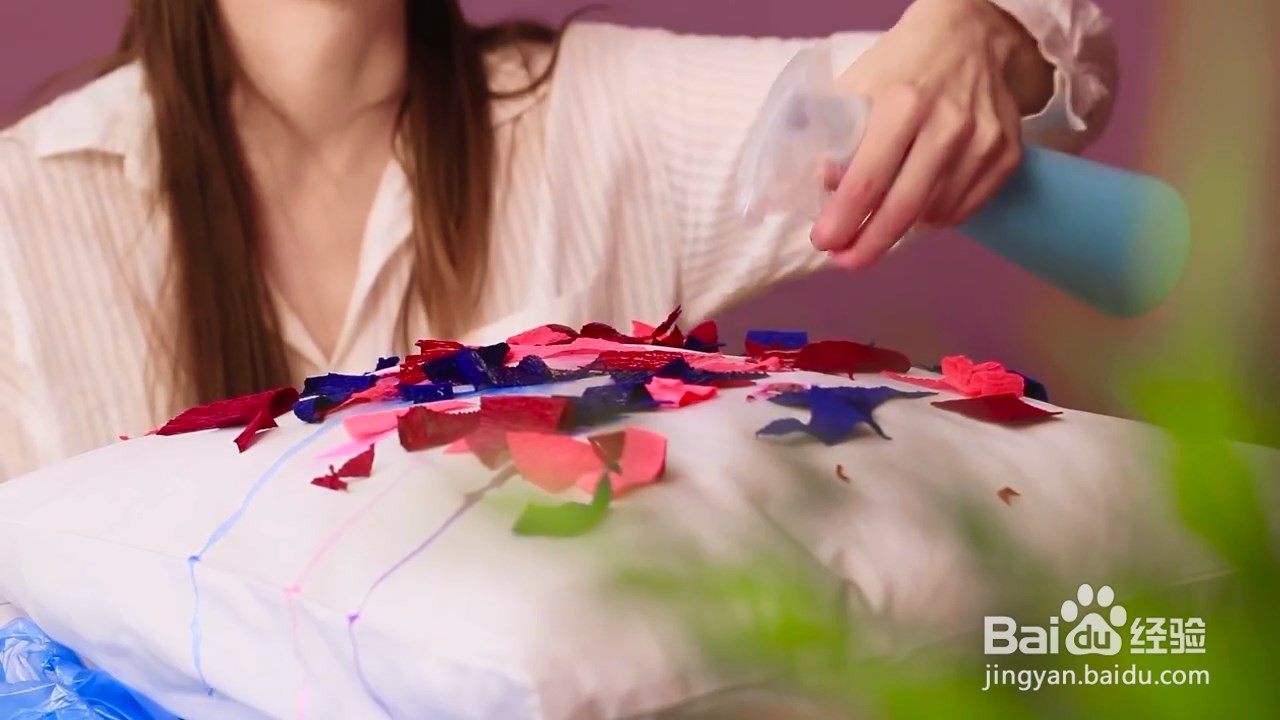 教你一个妙招，让白色的枕头特别好看