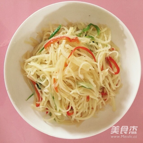 醋溜土豆丝的做法