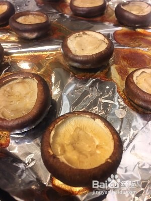 健康养生佳品创意菜烤香菇的做法