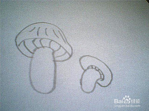 简笔画蘑菇该怎样画