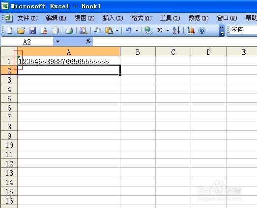 怎么在Excel表格中输入有效的一长串数字