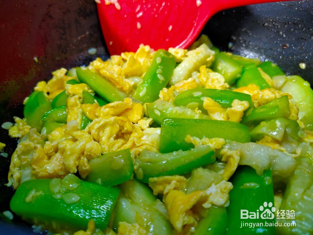 丝瓜炒鸡蛋