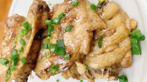 无油少盐煎鸡翅