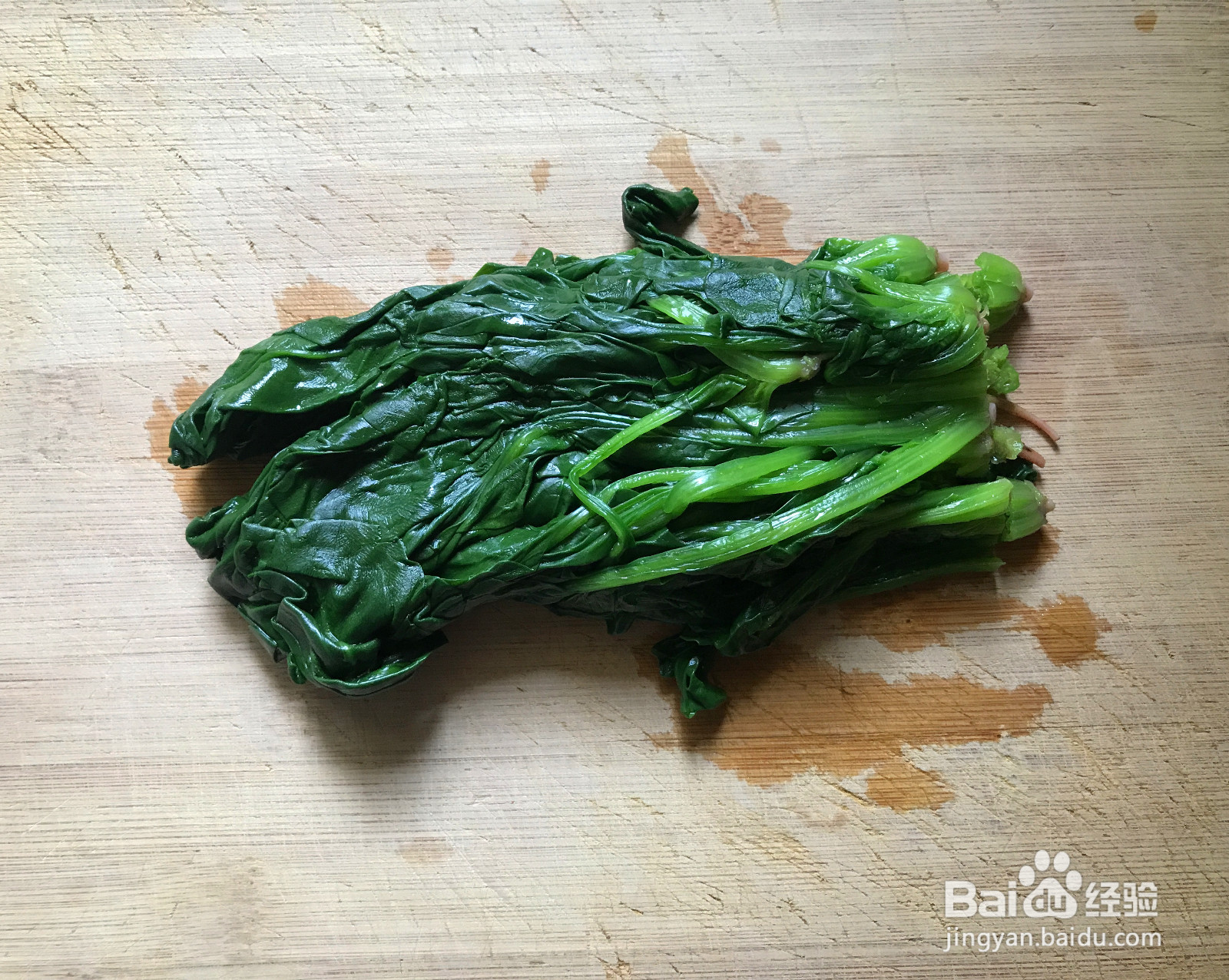 凉拌菠菜的做法