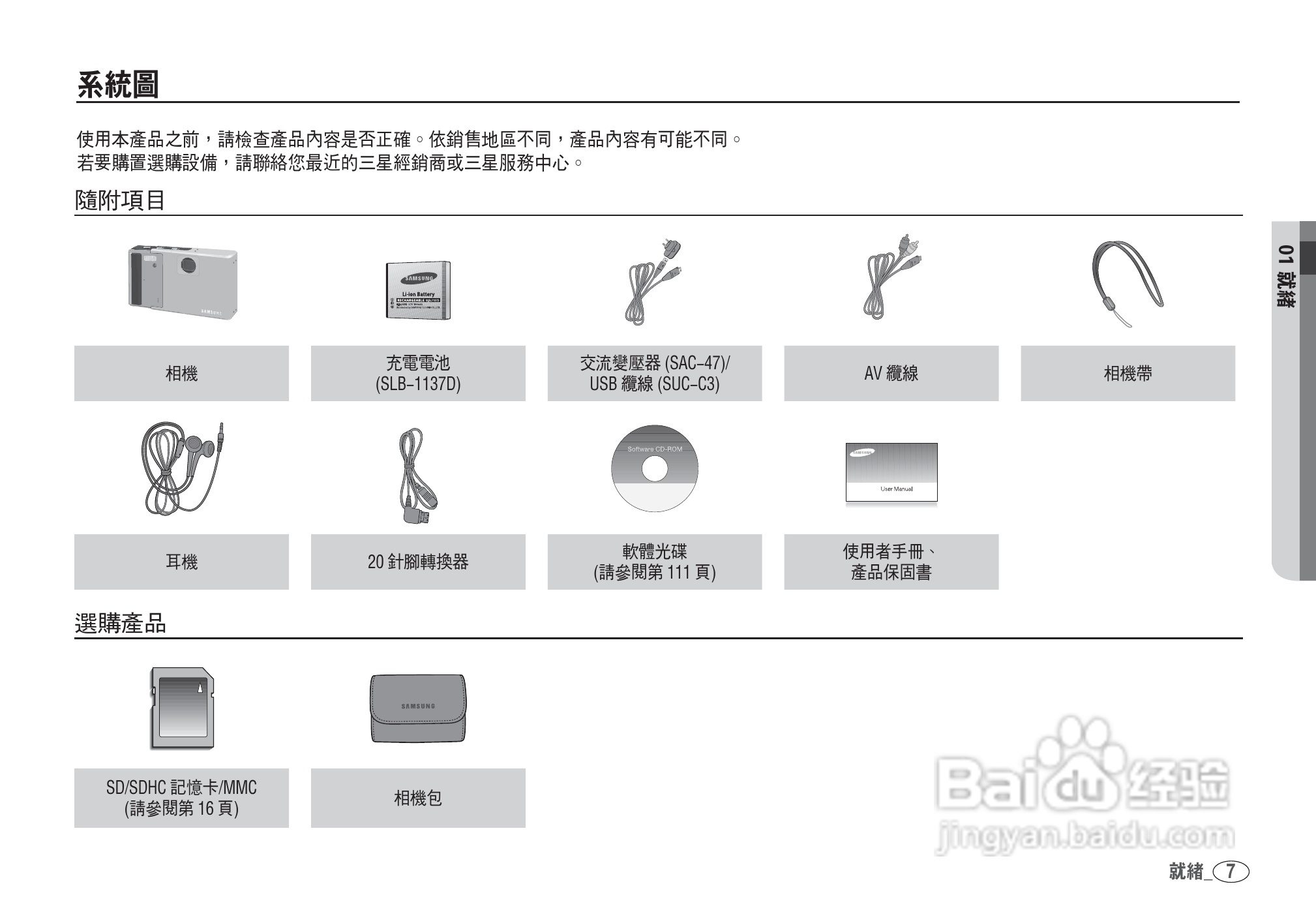 三星I80数码相机使用说明书:[1]