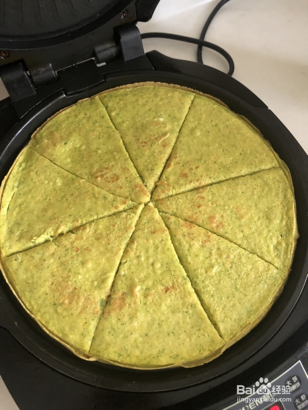 小孩子超喜欢的西兰花鸡蛋饼