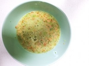 蔬菜厚蛋烧制作过程