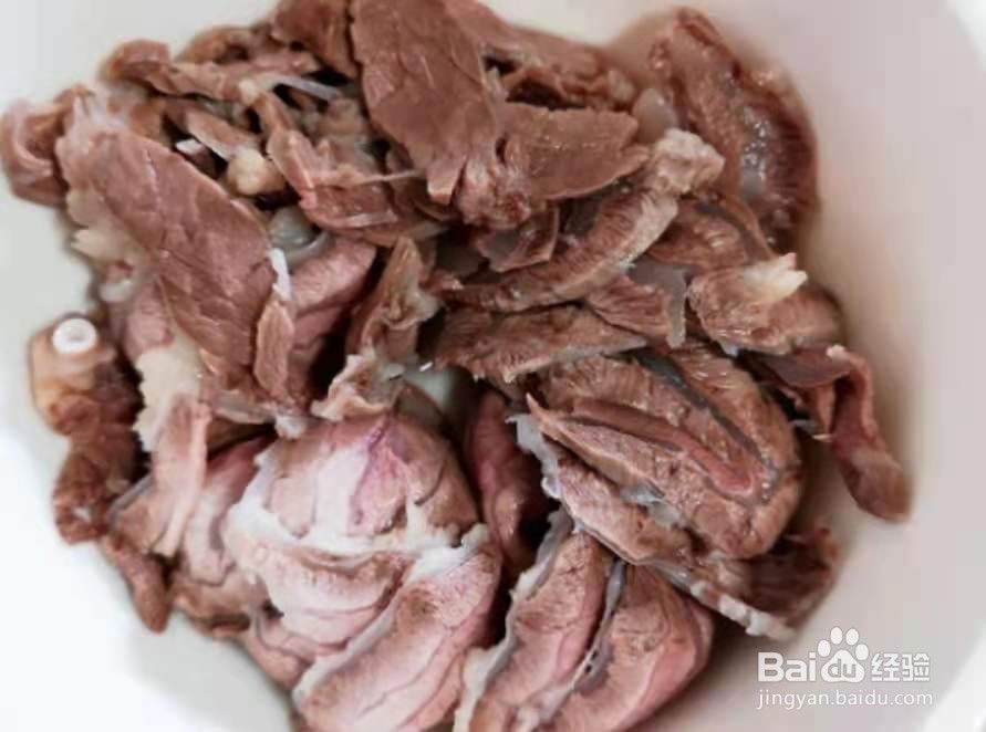 五花腱子肉怎么做