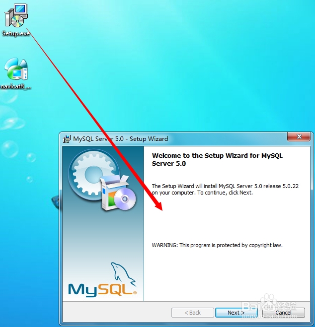 <b>在WIN7下安装MYSQL数据库 图解安装</b>
