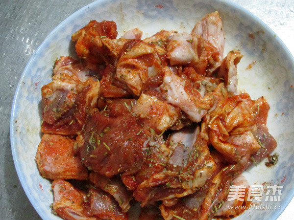 香草烤羊腩肉串