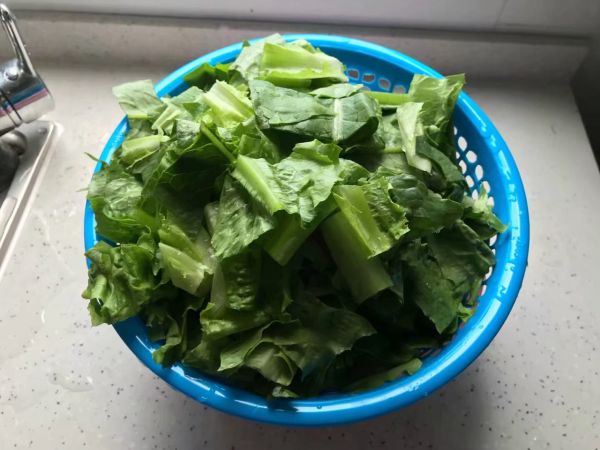 椒丝腐乳油麦菜炒肉丝