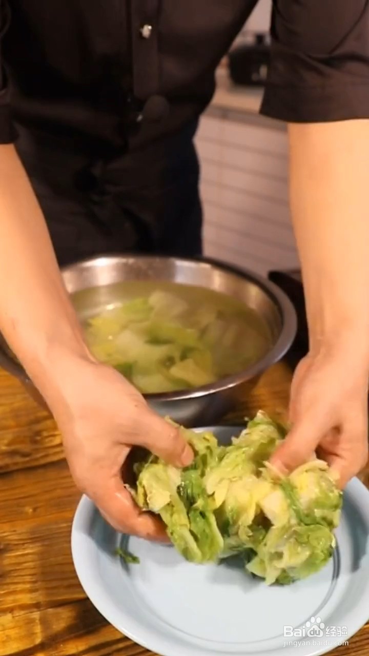 怎样烹饪冰冻大白菜